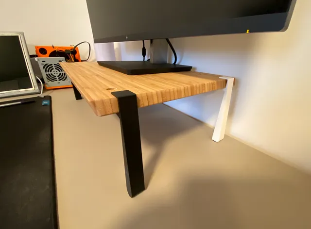 Ikea Cutting Board Monitor Stand