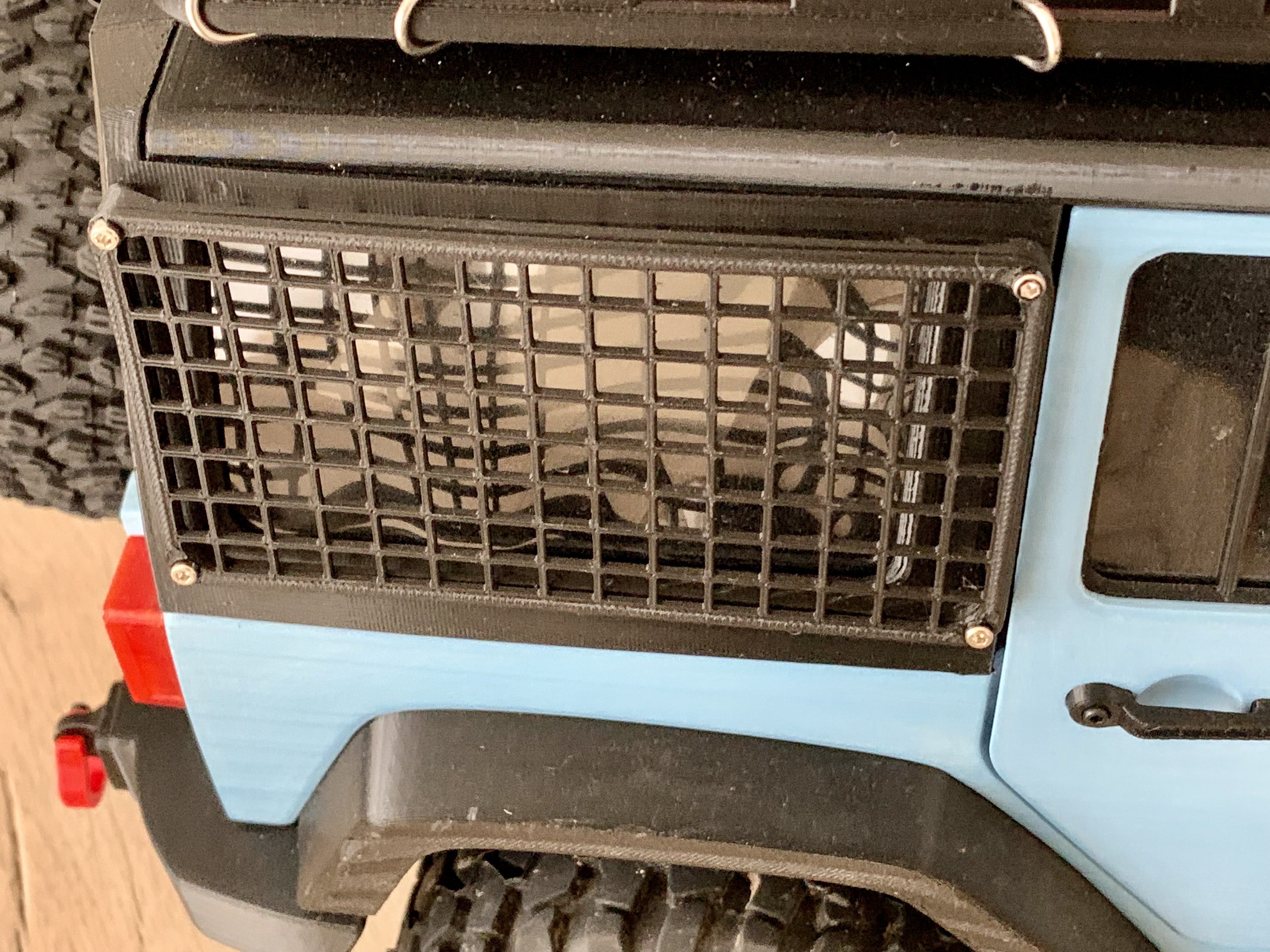3DSets Side grille for Model 6 Rancher (Jeep)