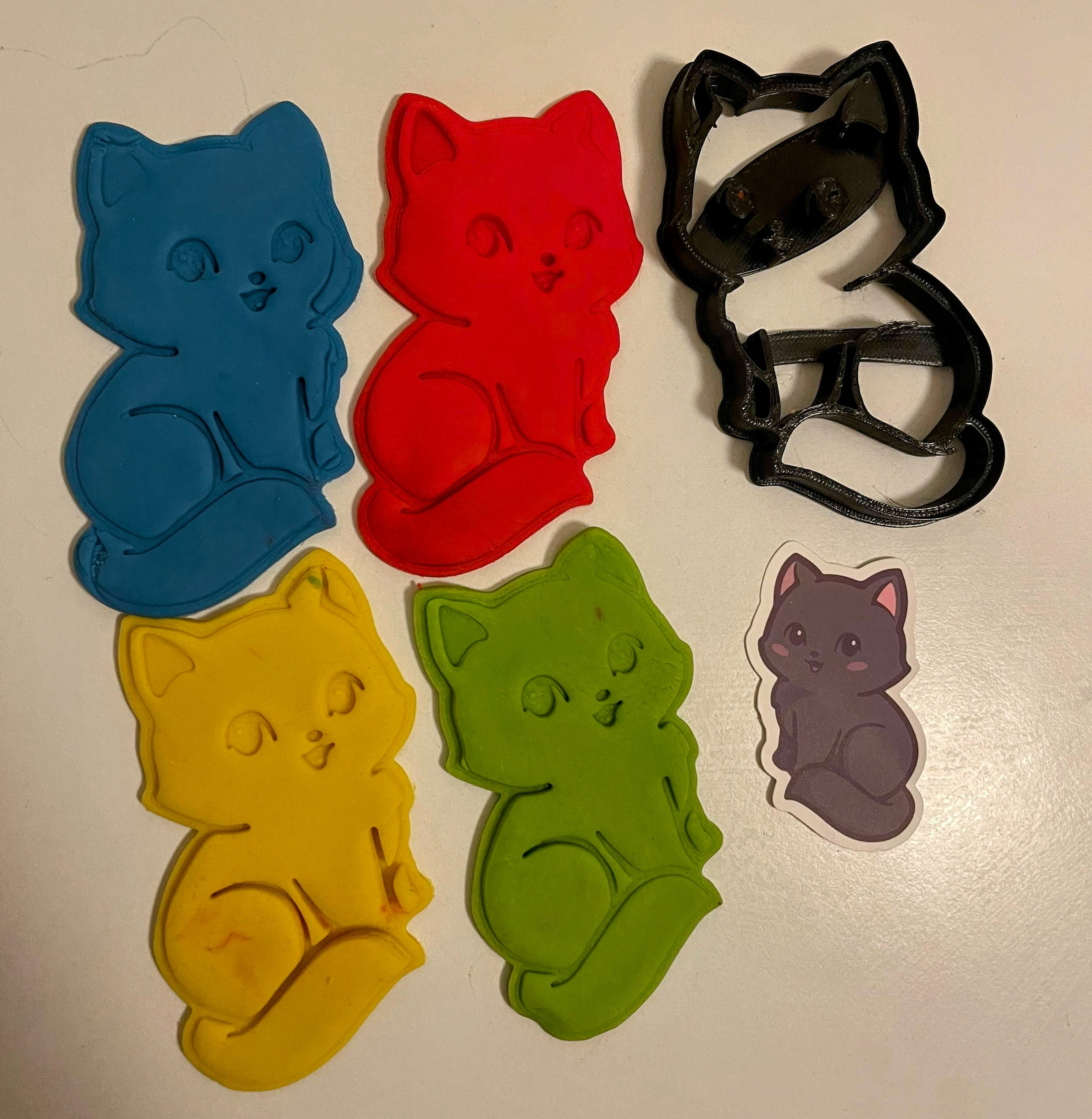 Cat cookie cutter