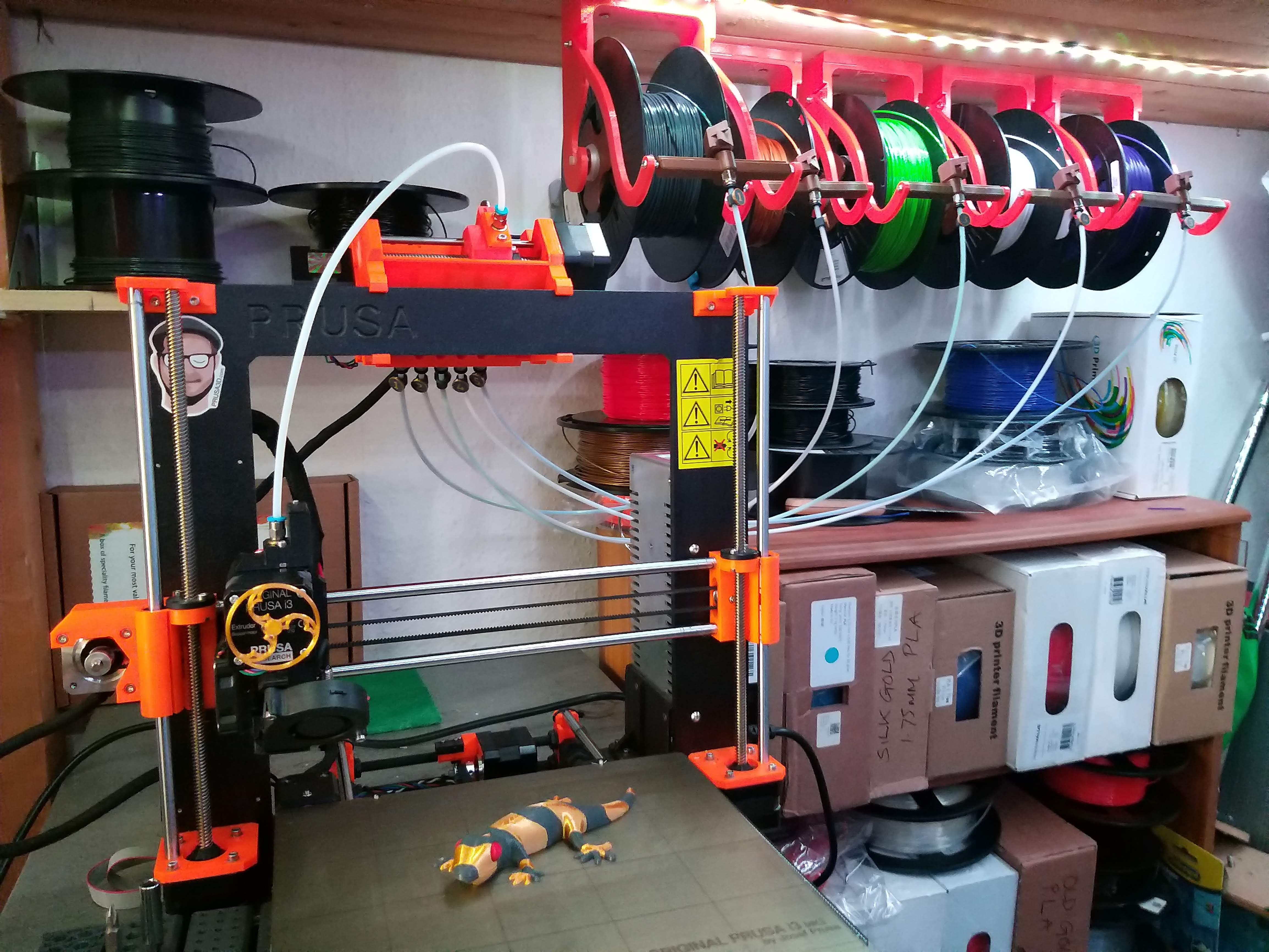 Living on the edge' spool holder : r/prusa3d