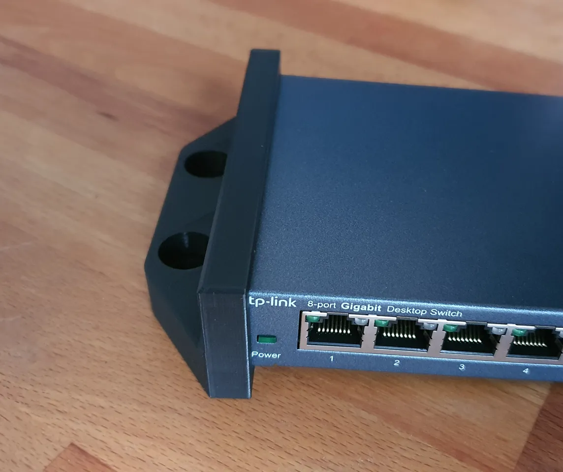 tp-link 8-port switch mount by Boogie