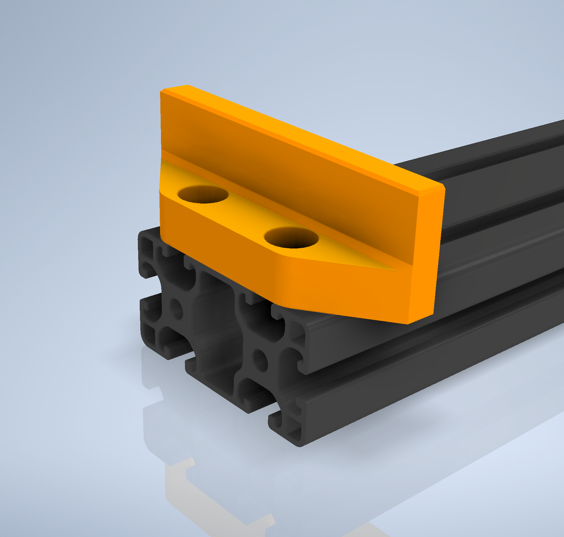 Miniatura 4 do modelo 3D tp-link 8-port switch mount
