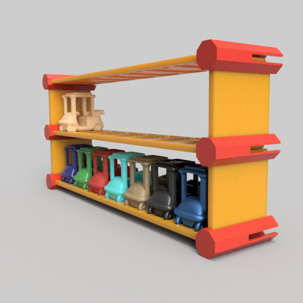 E3DBuggy Modular Shelf — miniatura 3