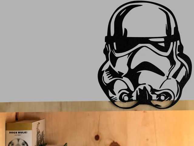 Storm Trooper helmet.