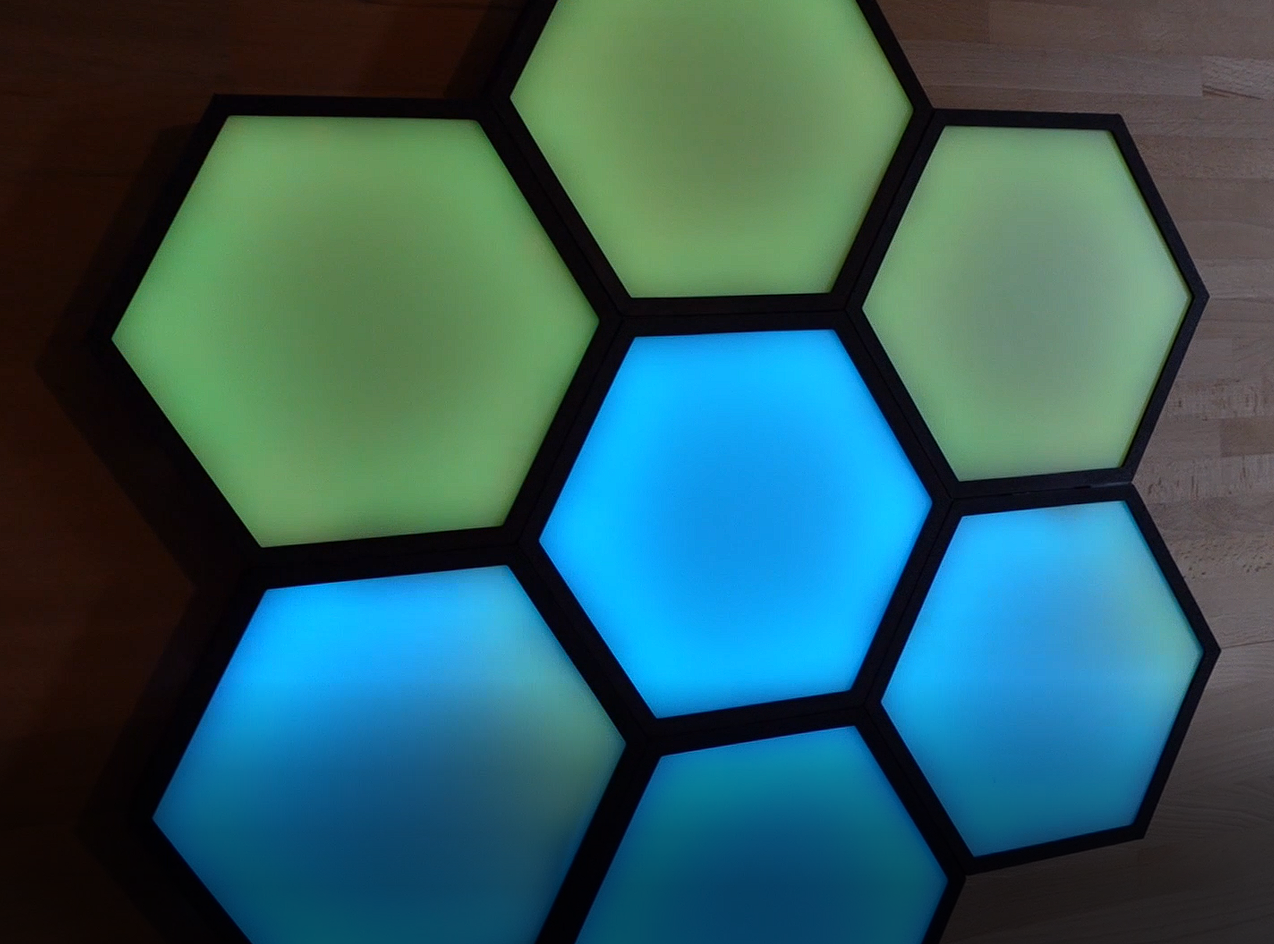 DIY LED Panels with Govee LED Strips and App, 100% 3D-Printing, no Plexiglas