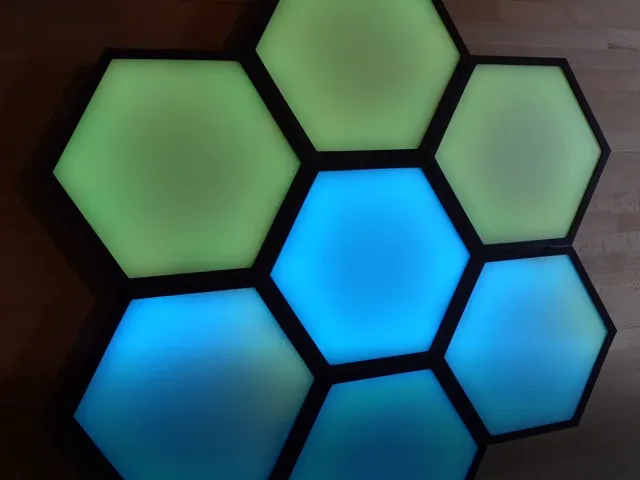 DIY LED Panels with Govee LED Strips and App, 100% 3D-Printing, no Plexiglas