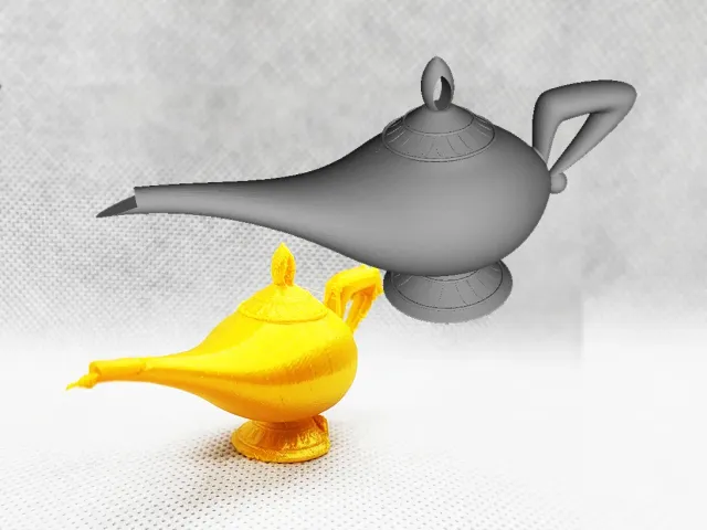 Aladdin's Lamp Ornament