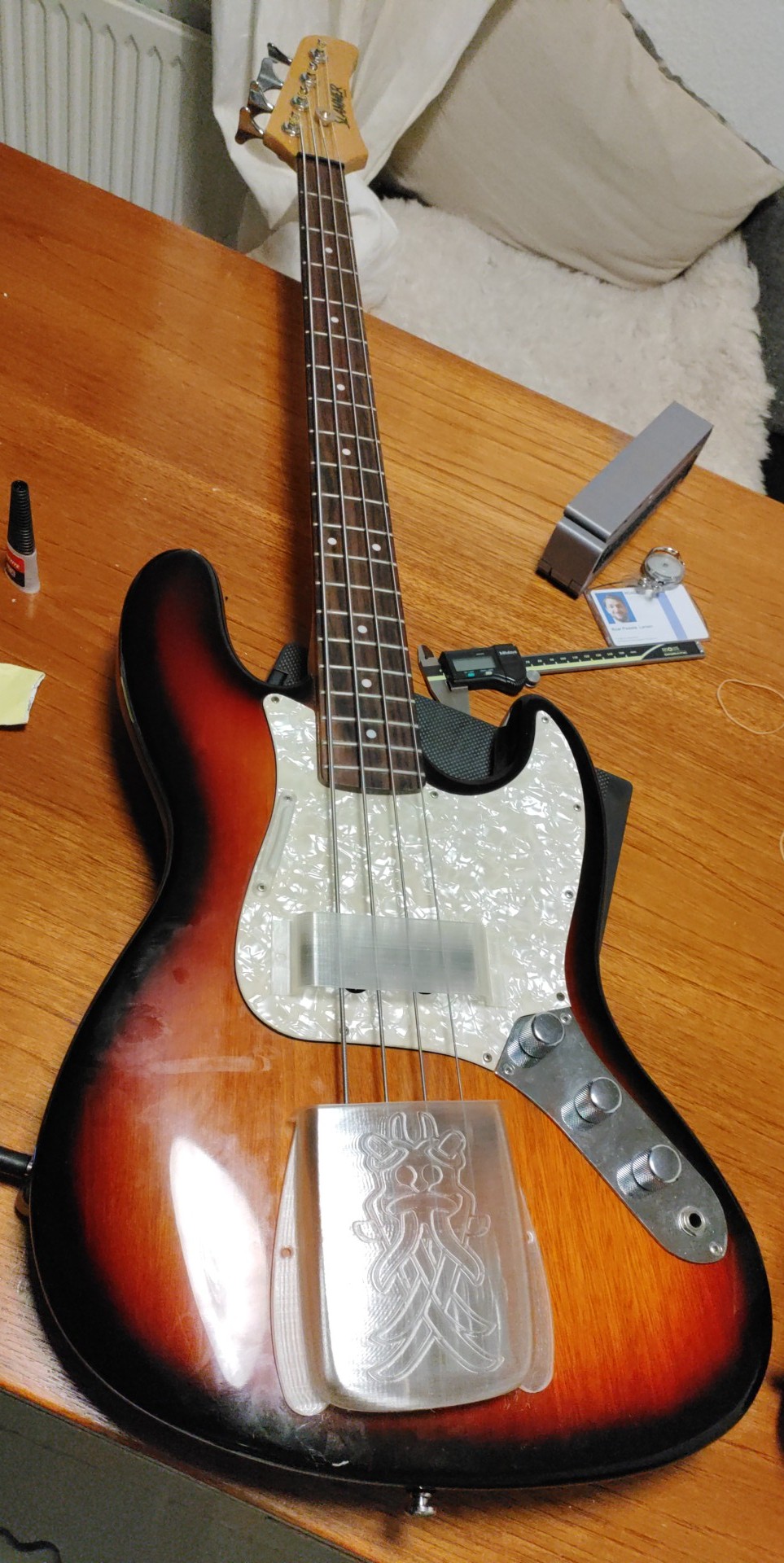 Bass Bridge Cover by Roar Download free STL model