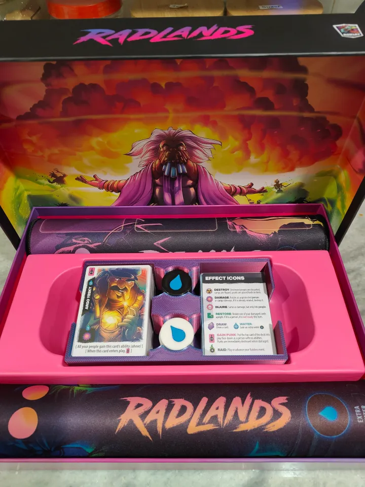 radlands card sleeves Ryker