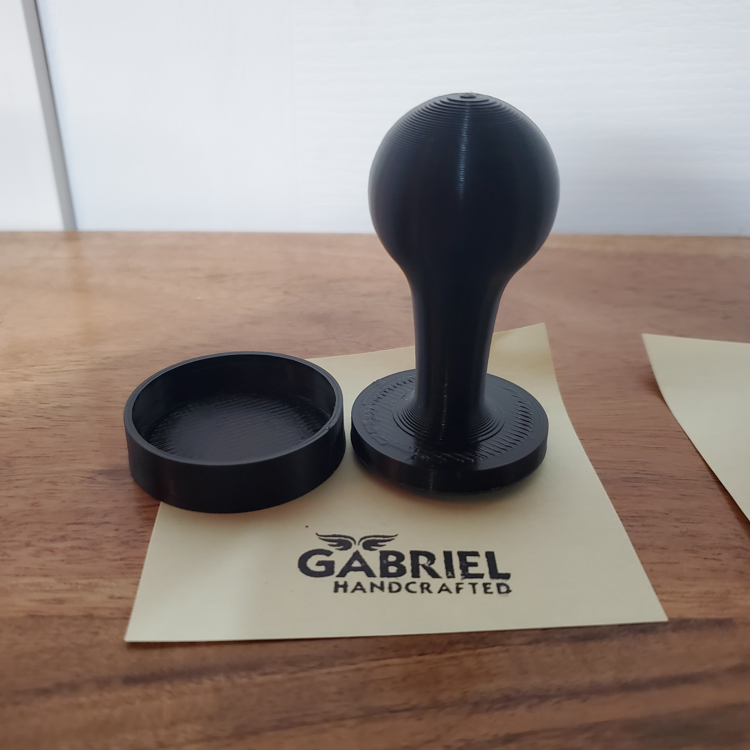 Rubber Stamp Handle (3D Printed or Laser Cut) Many Shapes/Sizes by