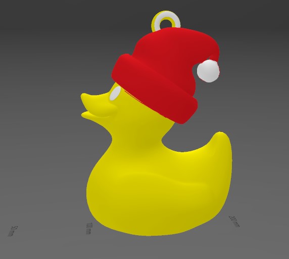 Miniatura 3 do modelo 3D Santa Duck