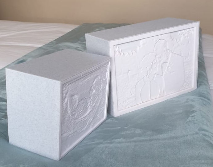 Miniatura 6 do modelo 3D Lithophane box
