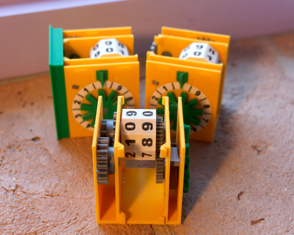 Mechanical calculator "Pascaline" (modular design) by Davide Download