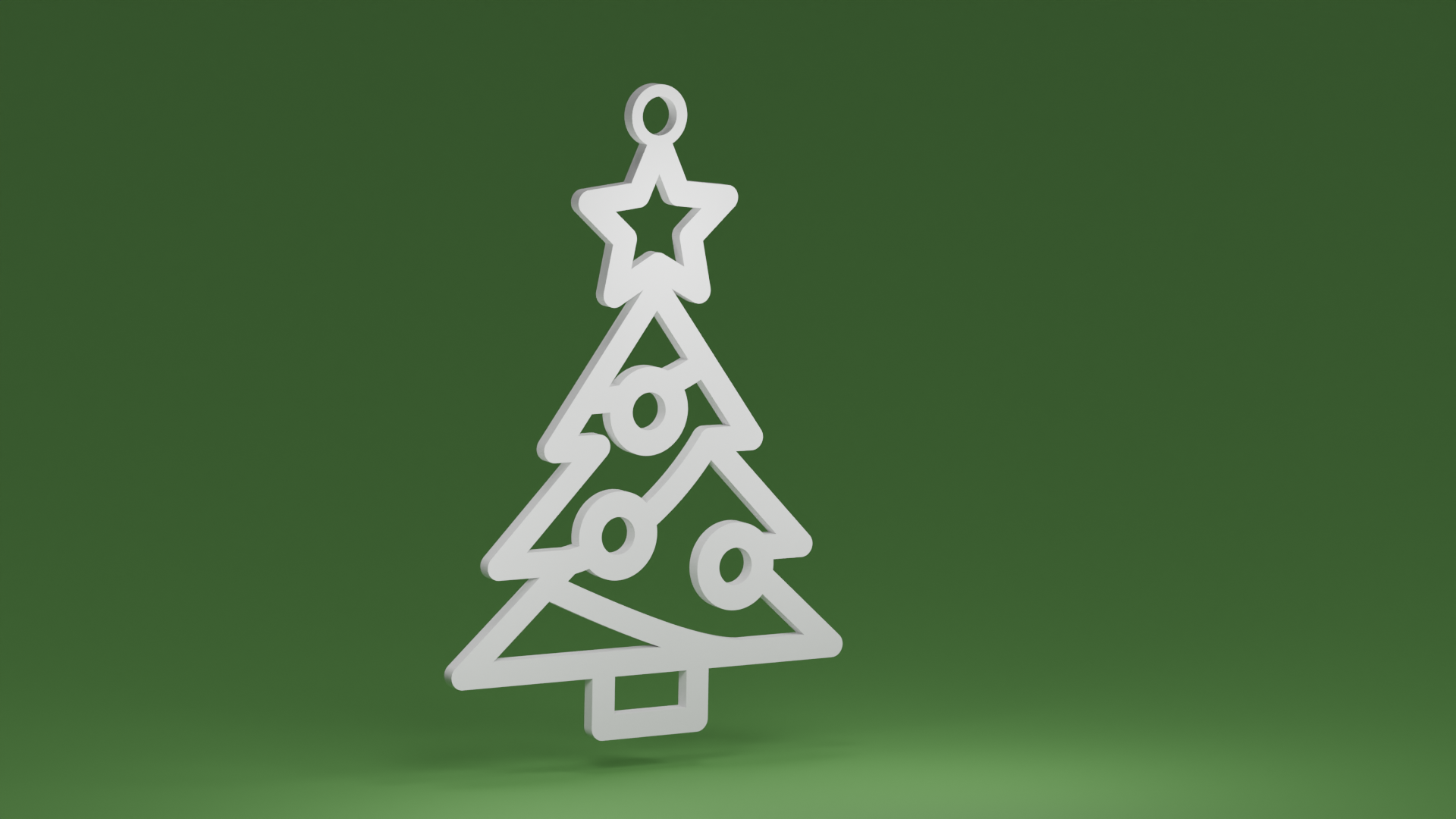 Christmas Tree 04 (Christmas tree ornament)
