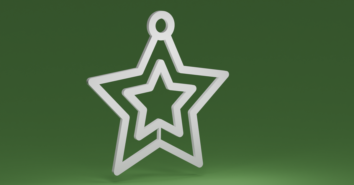 Christmas Tree Star Christmas - Christmas Tree Star Christmas Tree Ornament 