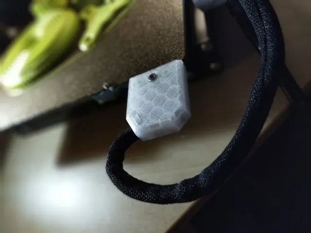 60° Heatbed Cable Cover Remix