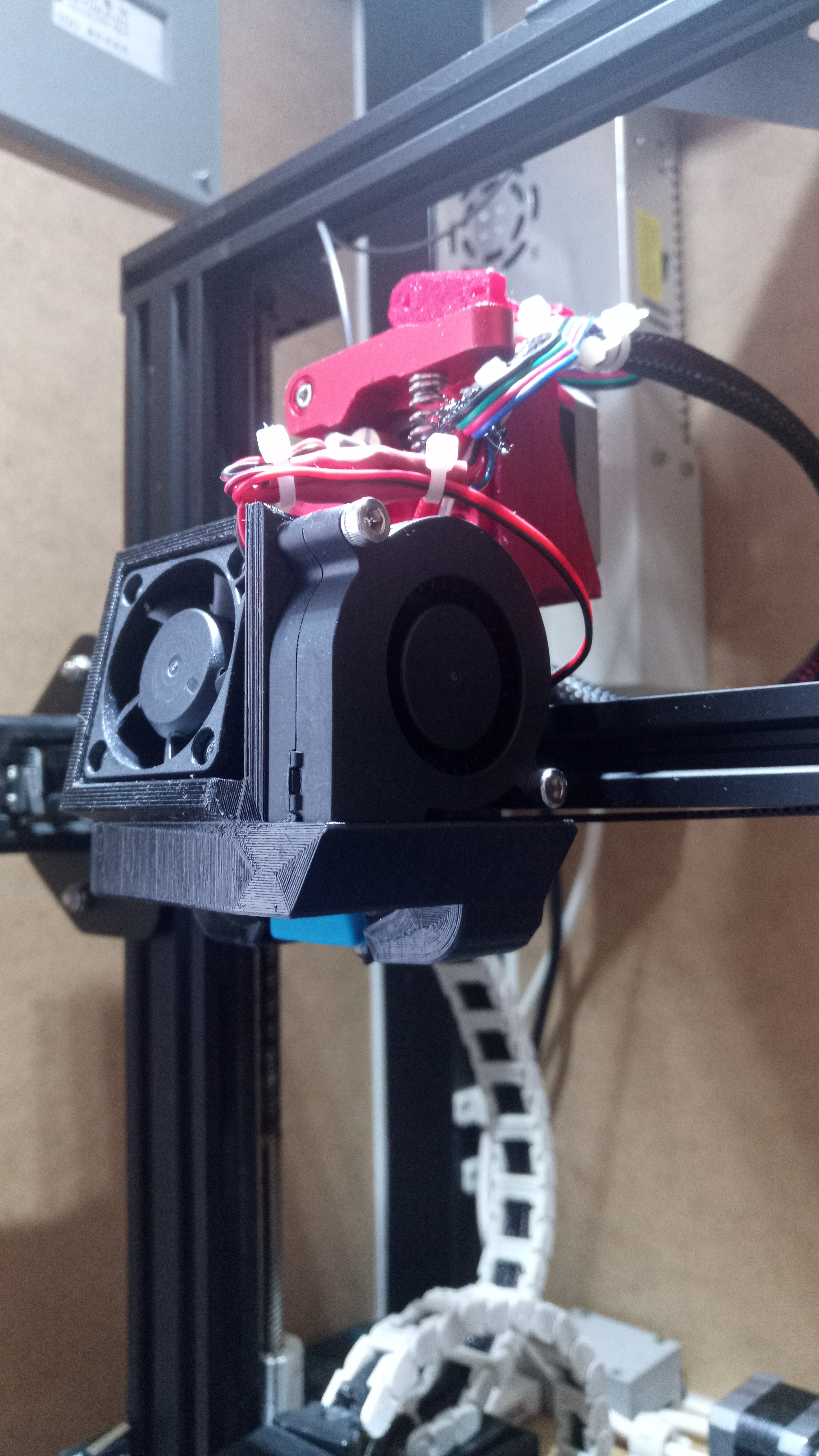 Satsana Fan Duct MOD (5015 & 4020 & fit with SpeedDrive) for Ender3