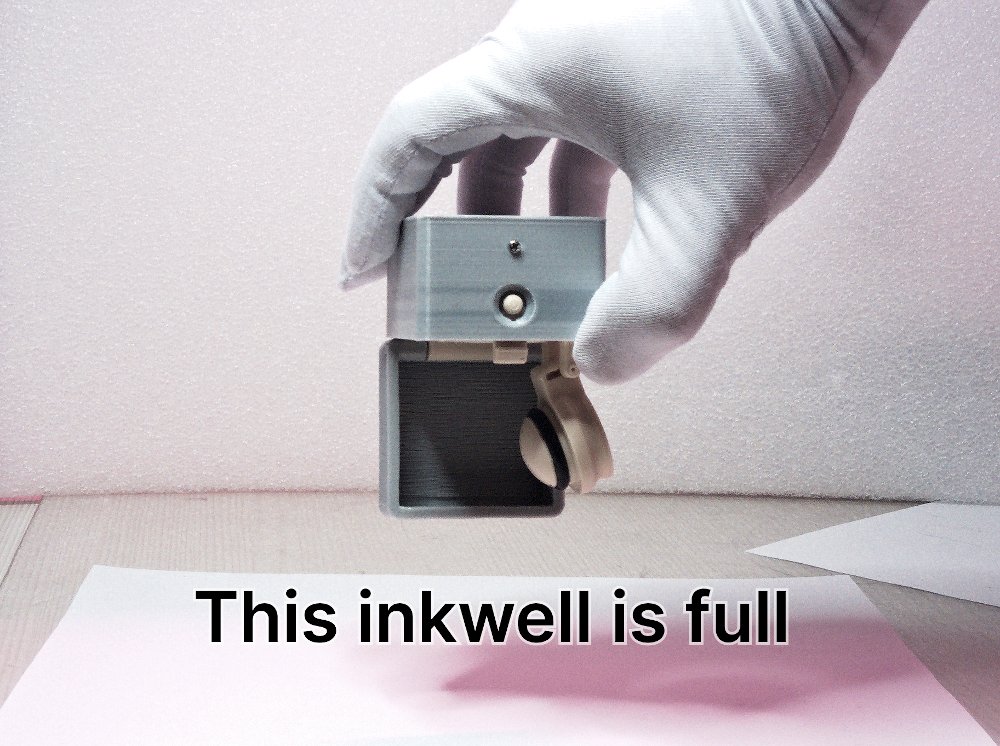 Travel Inkwell — No Spill type