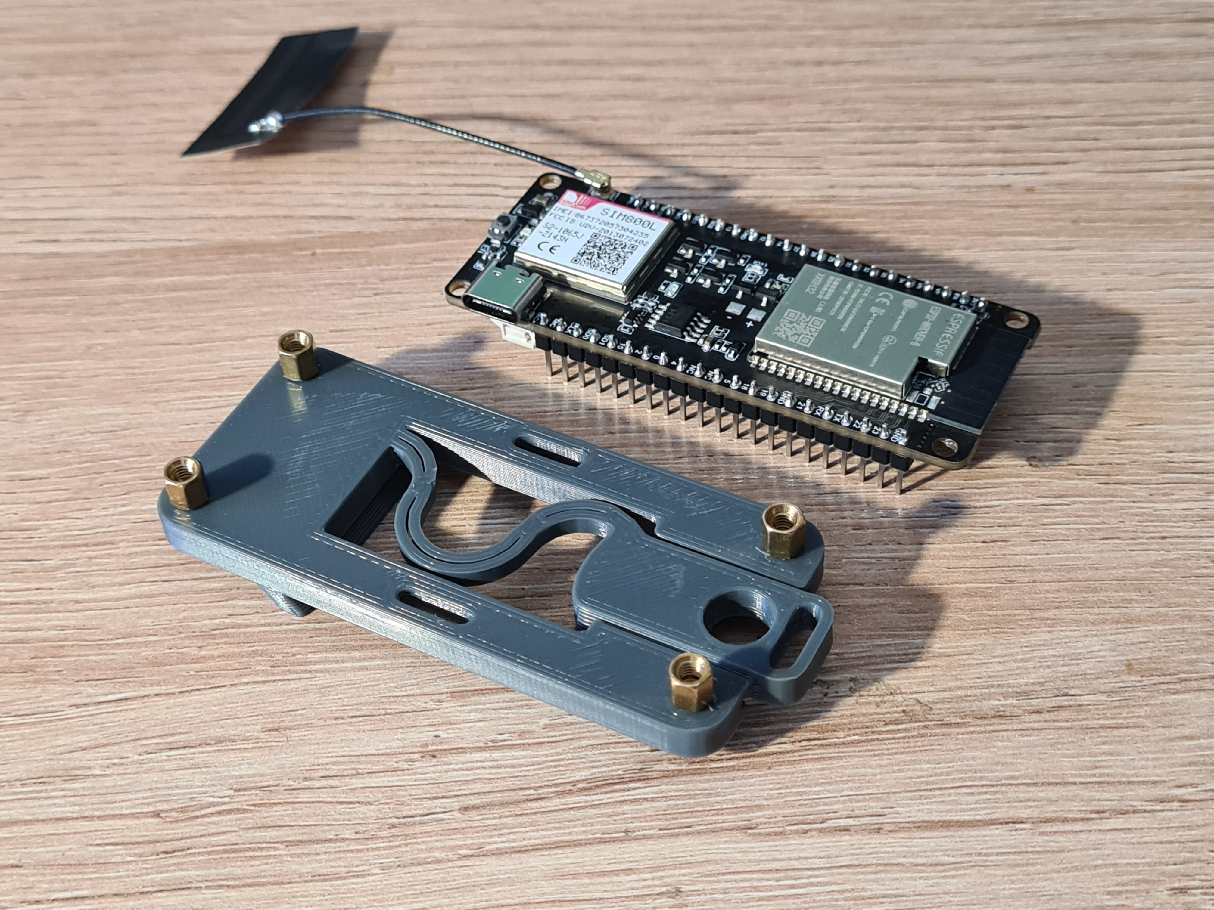 LILYGO TTGO T-CALL DIN rail mount
