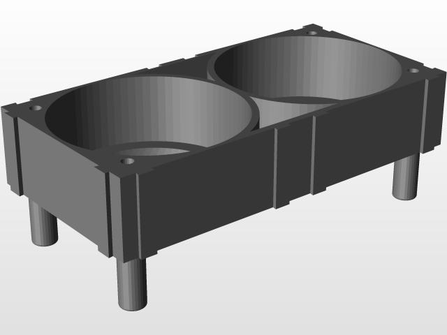38120 LiFePO4 Battery Cell Holder with Case by Skittz74 | Download free ...