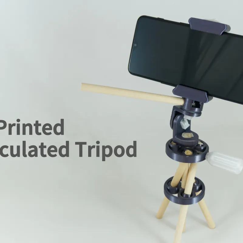STL file Falconsson - Foldable tripod monopod 📷・Template to download and  3D print・Cults