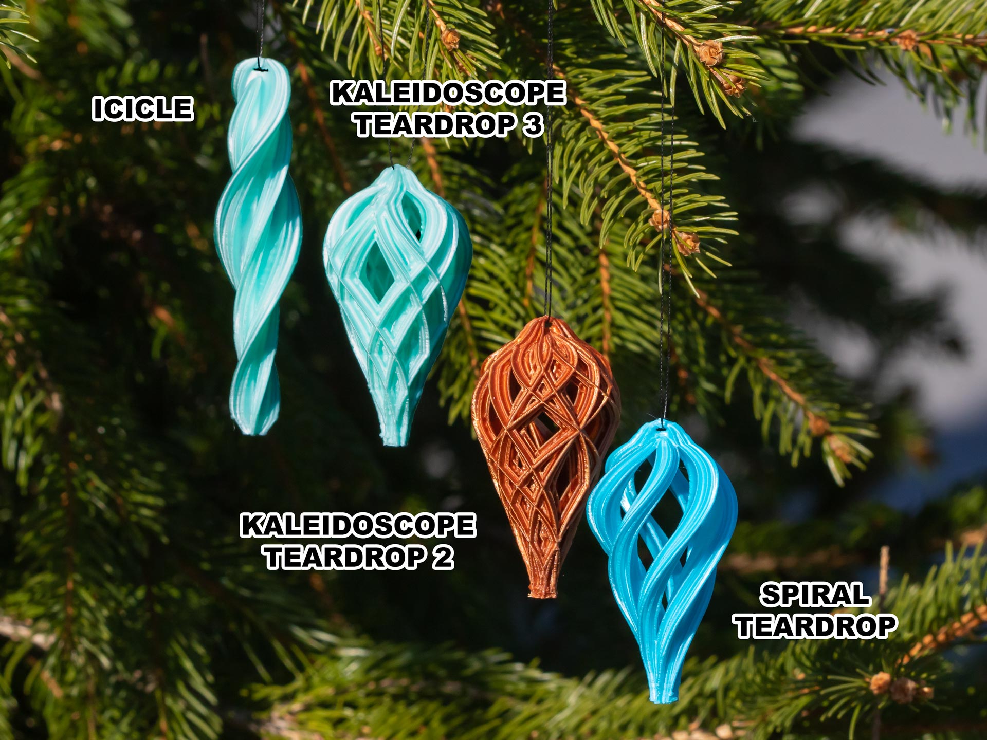 Mini Christmas ornament (made by Dazus on Thingiverse)