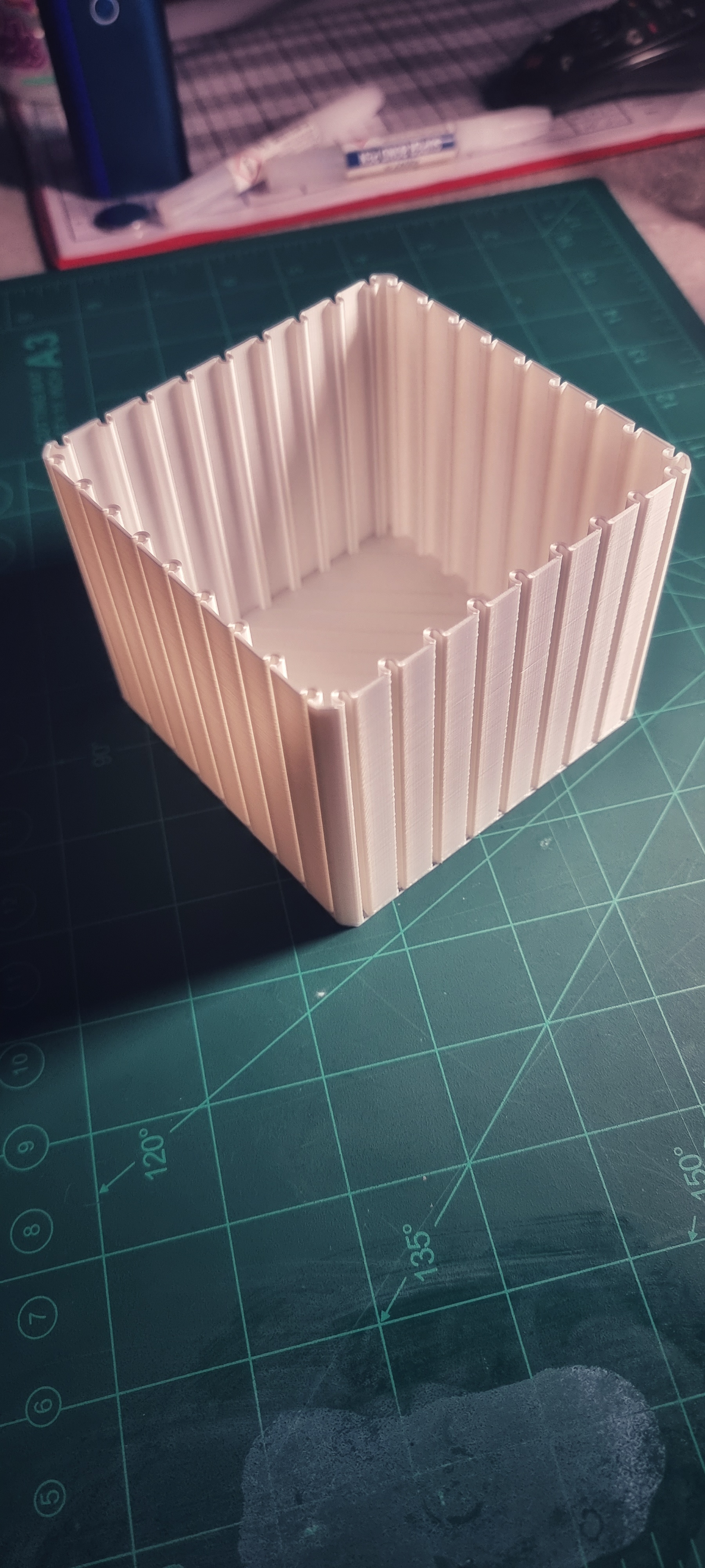 Miniatura 2 do modelo 3D Filament Cube Box (Vasemode)
