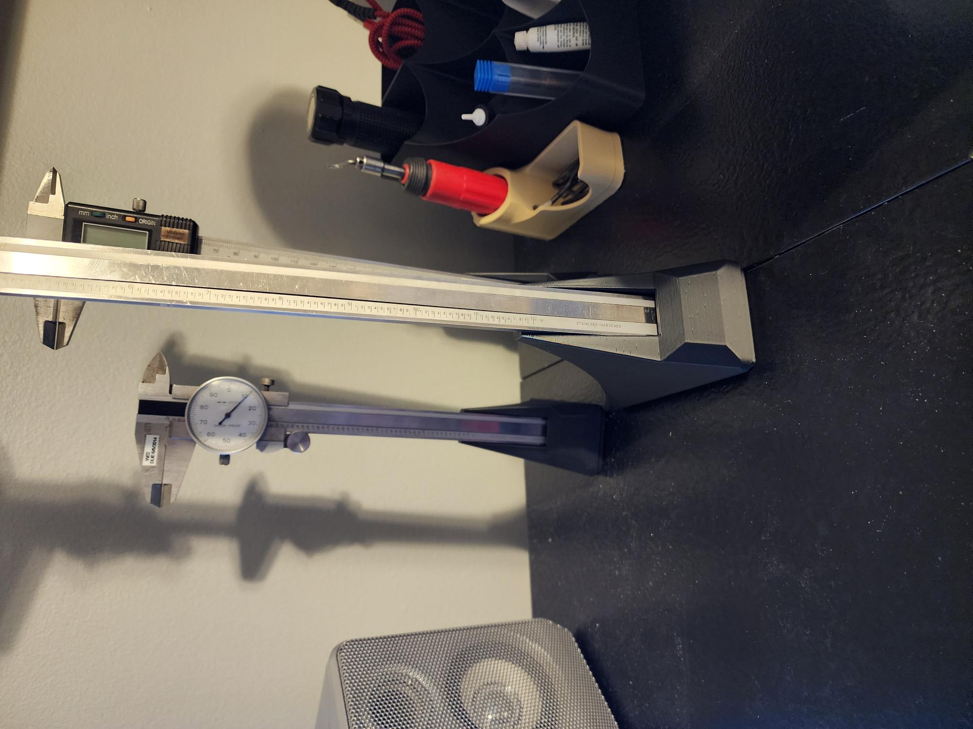 12 inch upright caliper holder