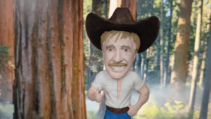 Chuck Norris BobbleHead