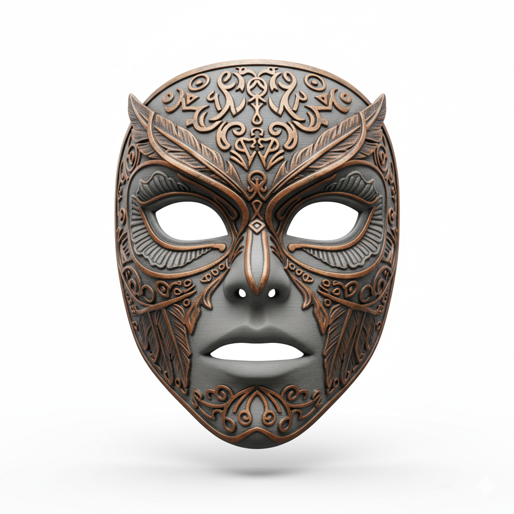 Owl Oracle Mystic, mask, cosplay, wearable, costume, face, helmet