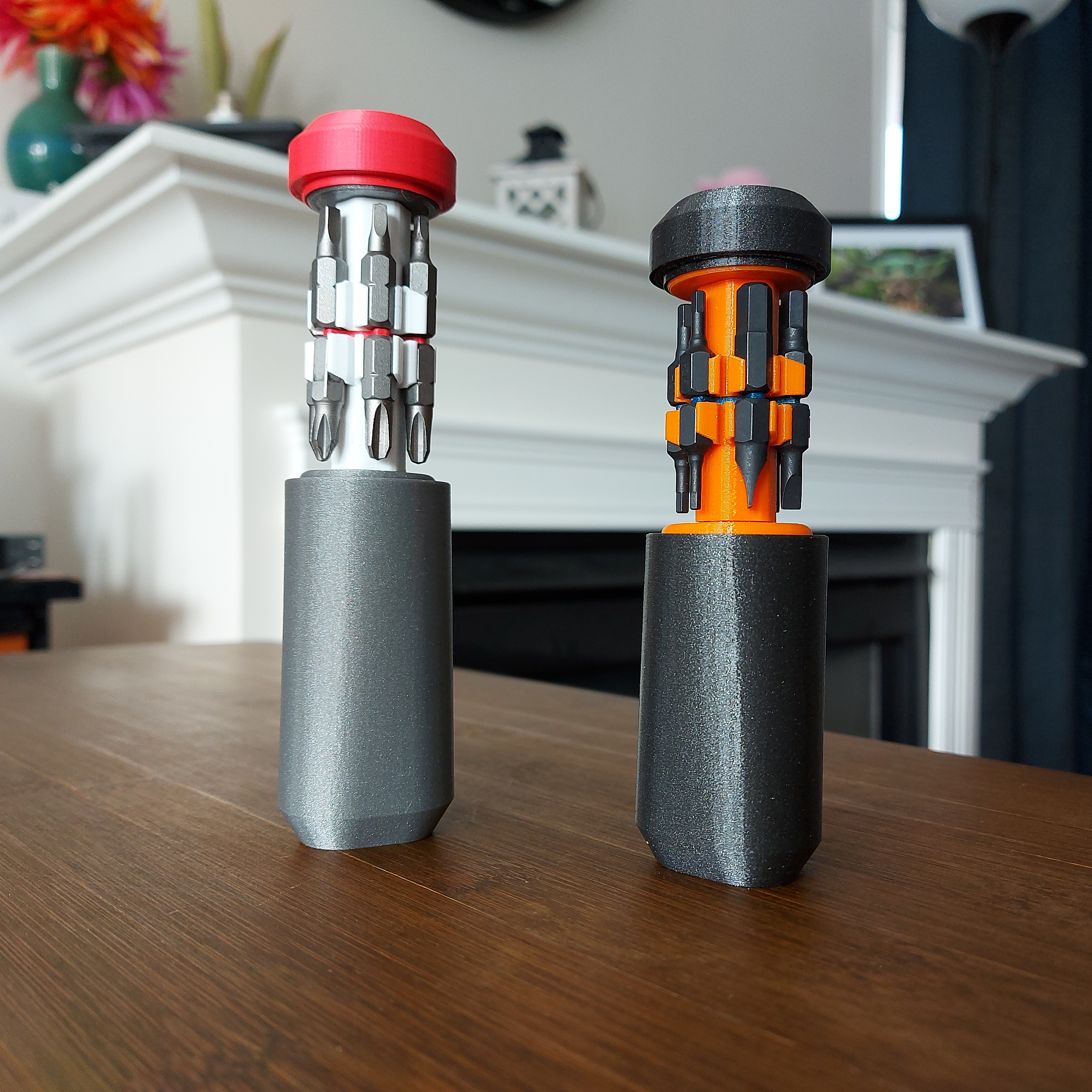 Miniatura 4 do modelo 3D Pocket size driver bit case V2
