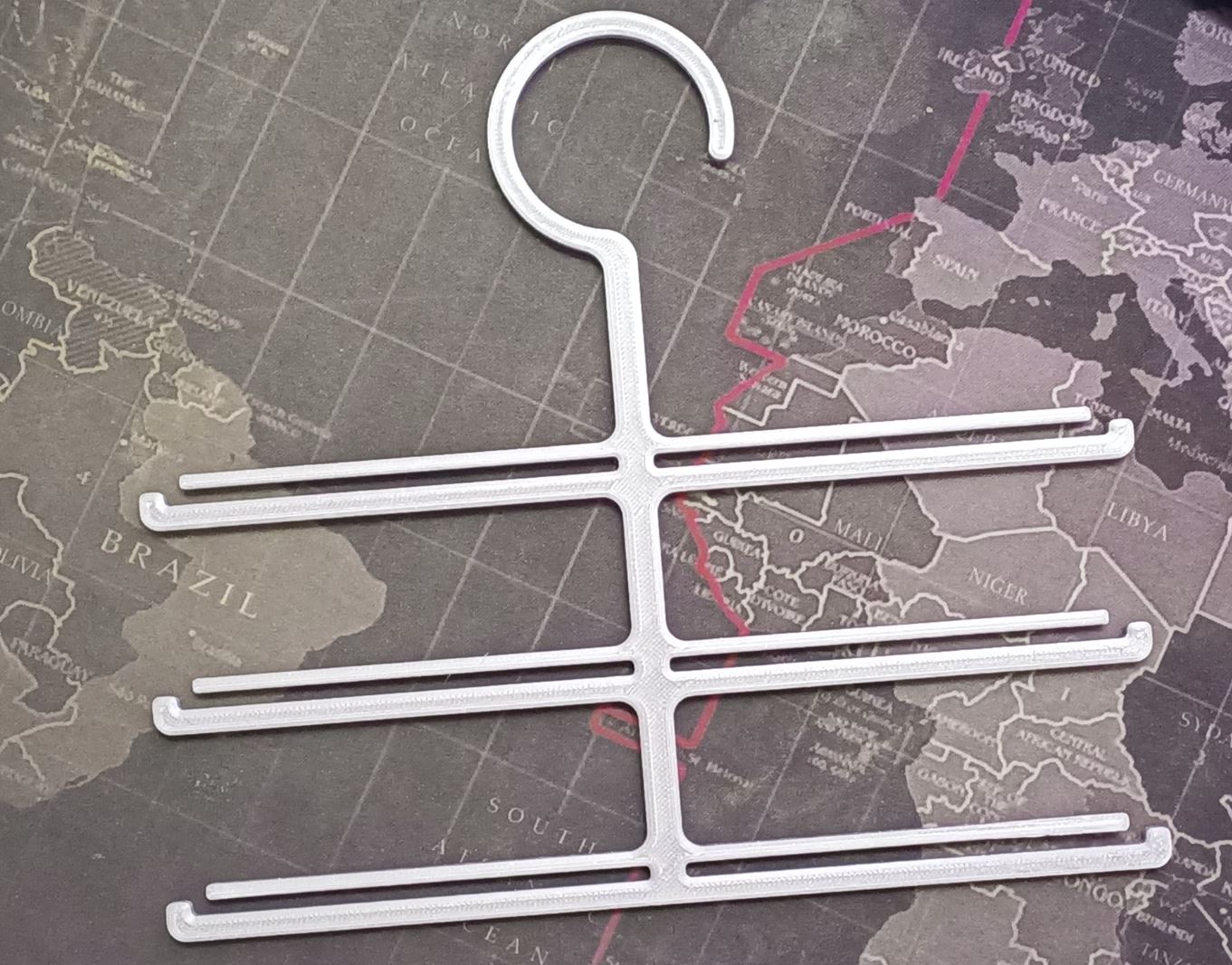 Tie Hanger by knives127 Download free STL model