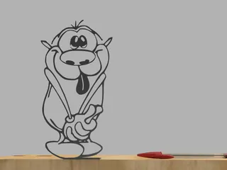 Stimpy from The Ren & Stimpy show