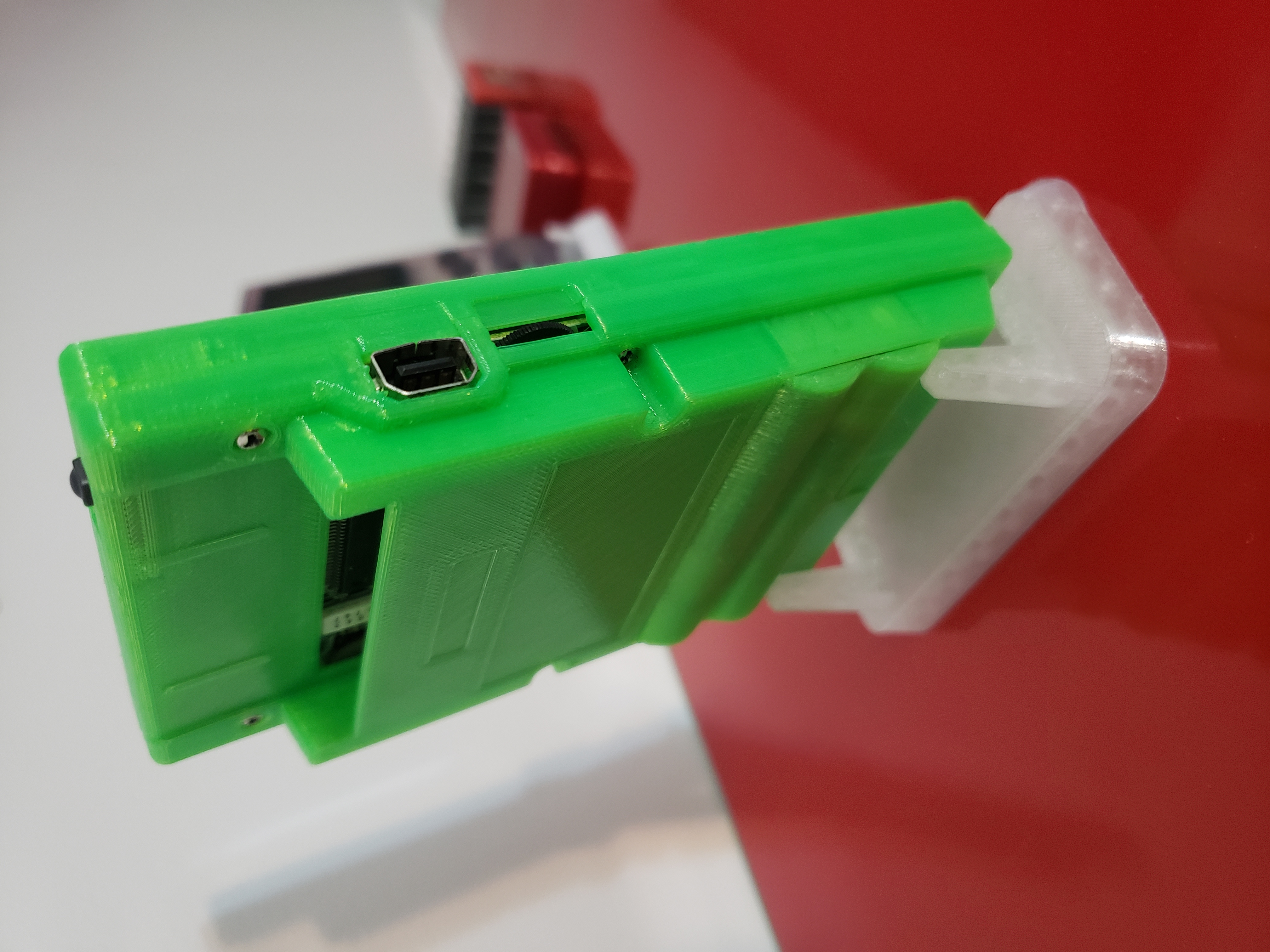 Miniatura 2 do modelo 3D Gameboy pocket DX | AA conversion shell