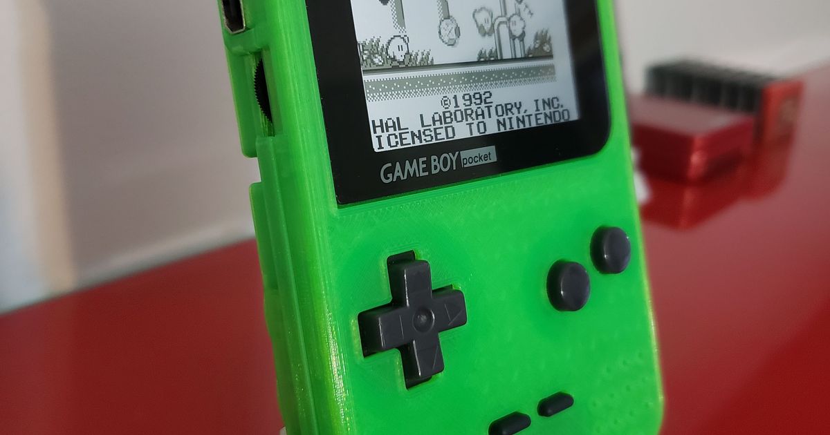 gameboy pocket custom shell