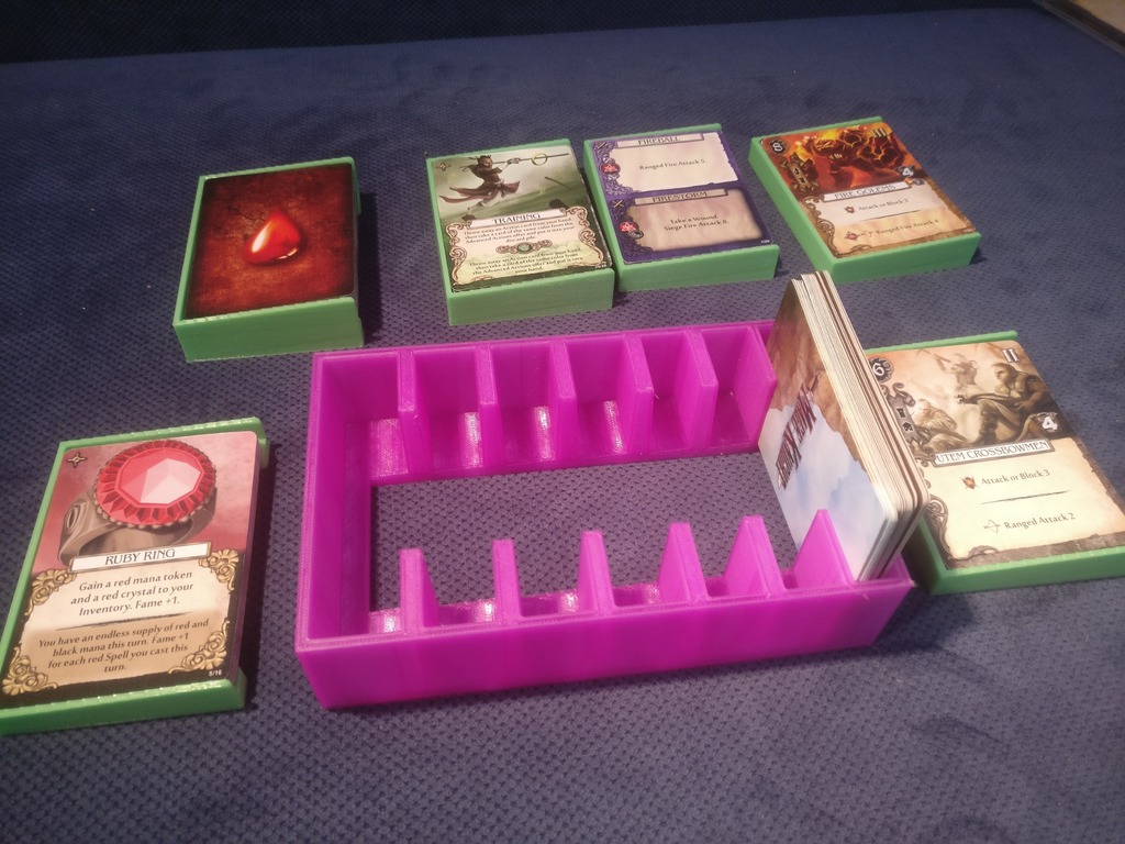 Mage Knight card holders