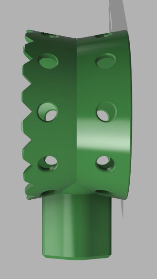 Golf ball retriever head replacement by Cosmo Starke Download free STL model