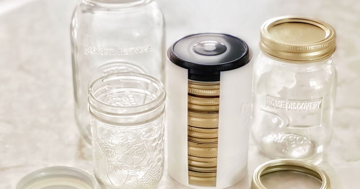 Regular Mason jar lids (regular mouth) by Miadele | Download free STL ...