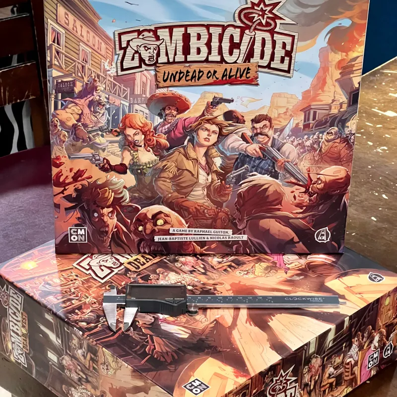 Zombicide: Undead Or Alive - Board Game Insert - Tinkering Paws