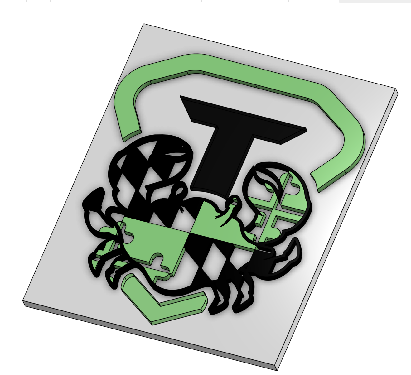 True Chesapeake Lacrosse Logo - Plaque