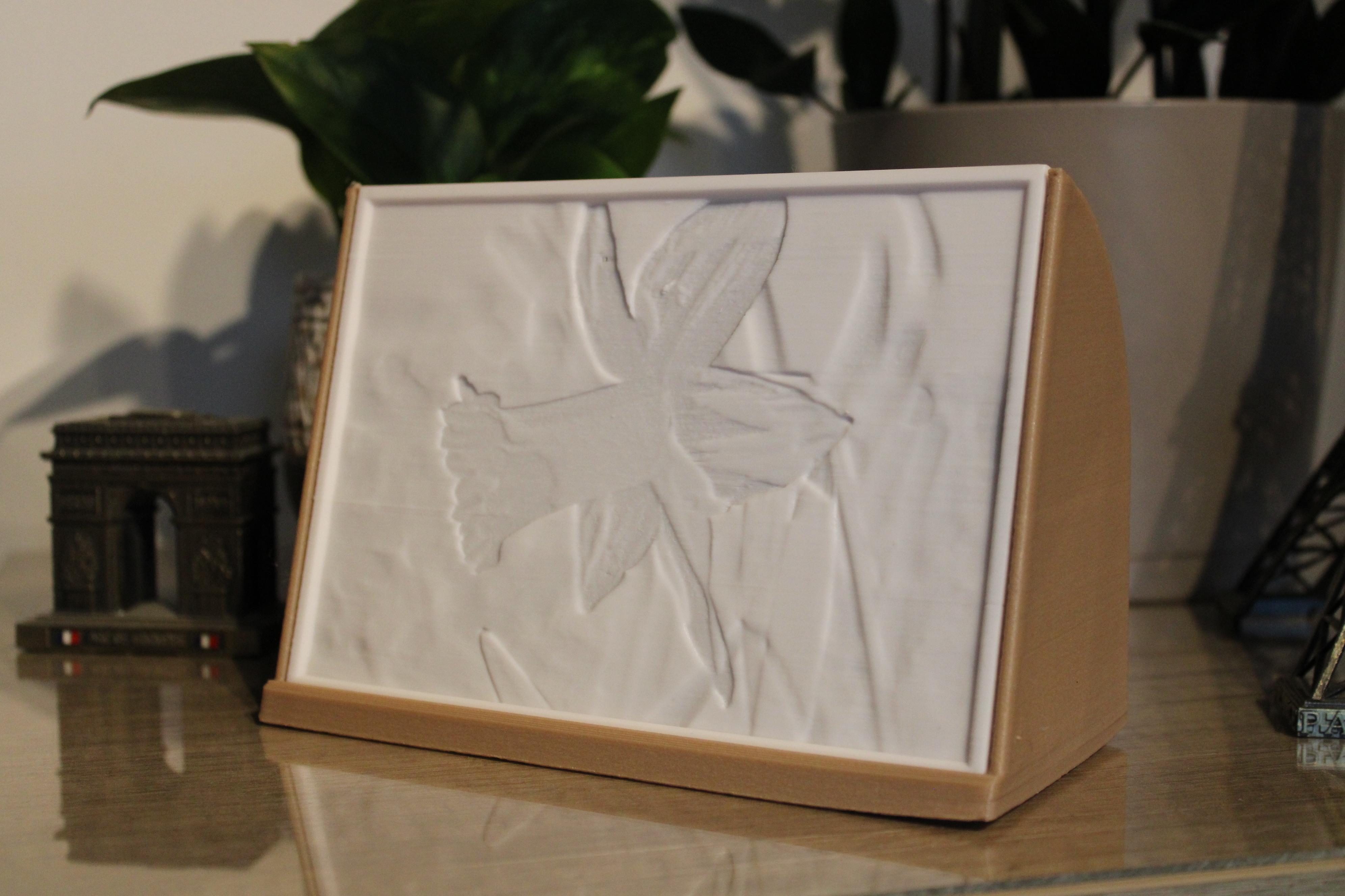 Miniatura 4 do modelo 3D Lithophane frame