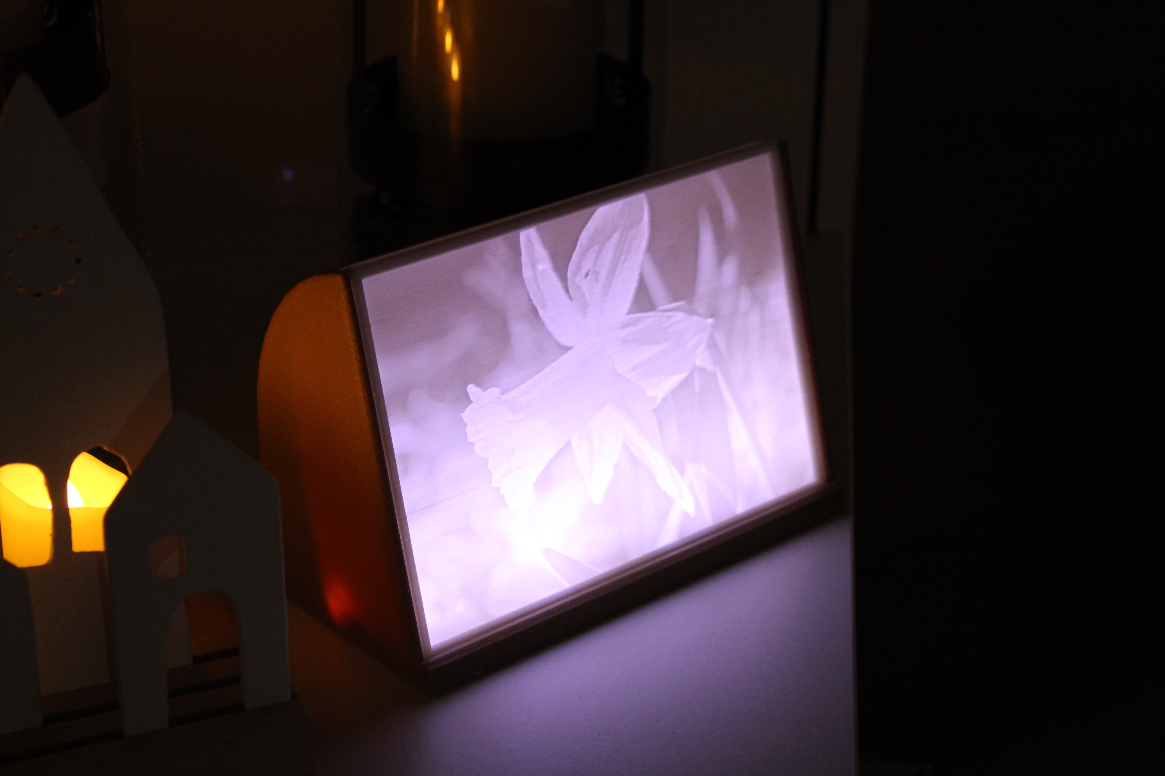 Miniatura 2 do modelo 3D Lithophane frame