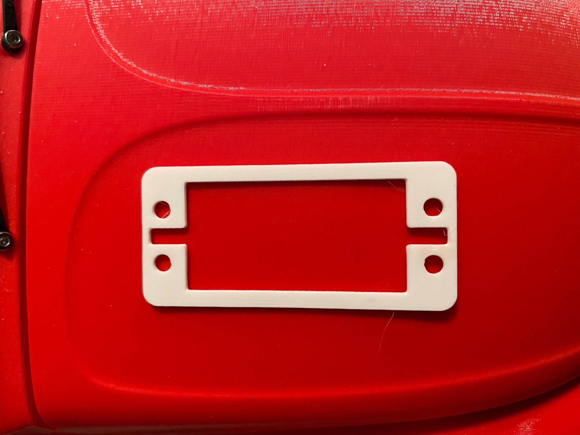 Steering Servo shim spacer 3dSets Bug