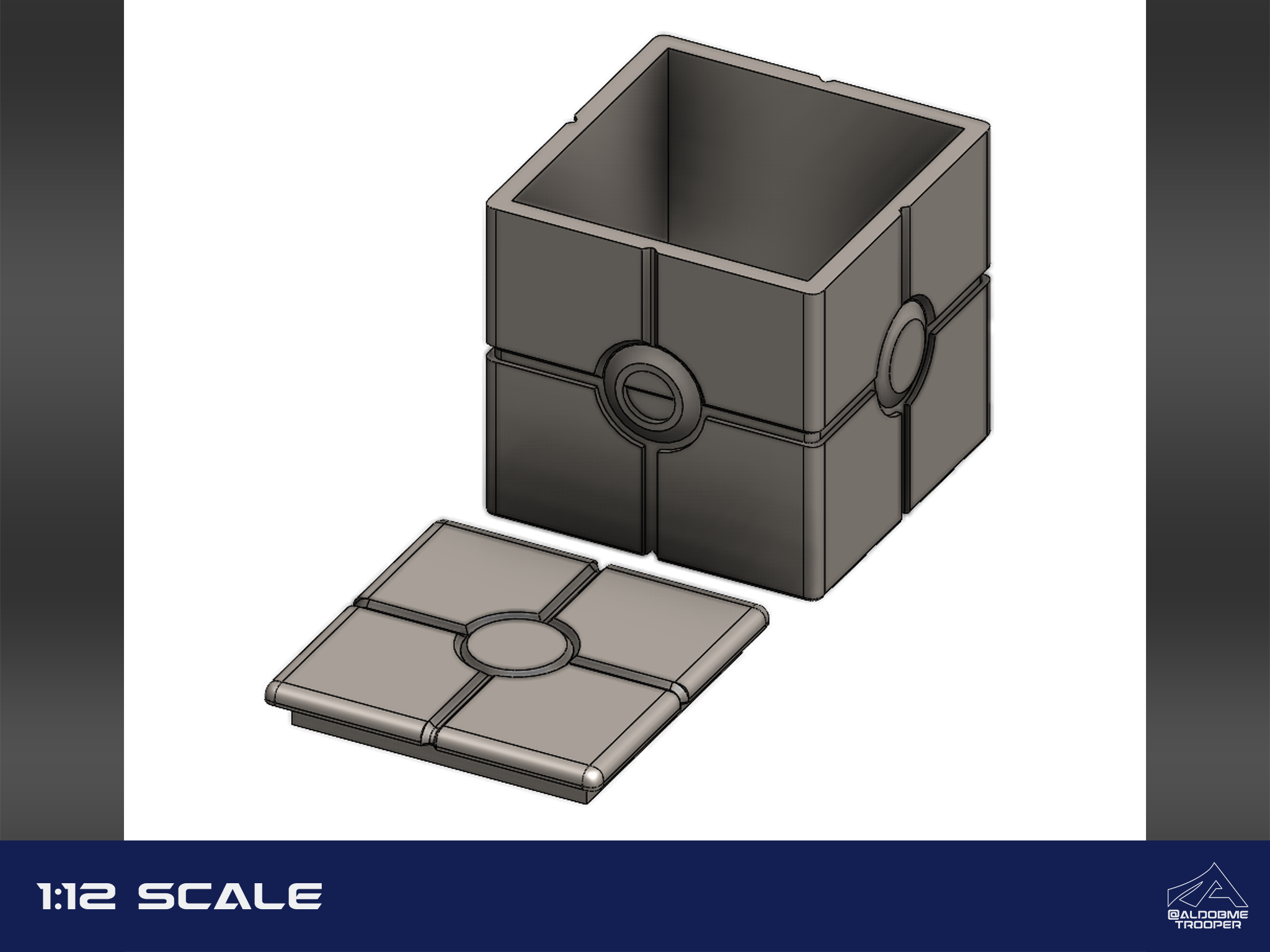 Imperial Crate 2 1:12 Scale