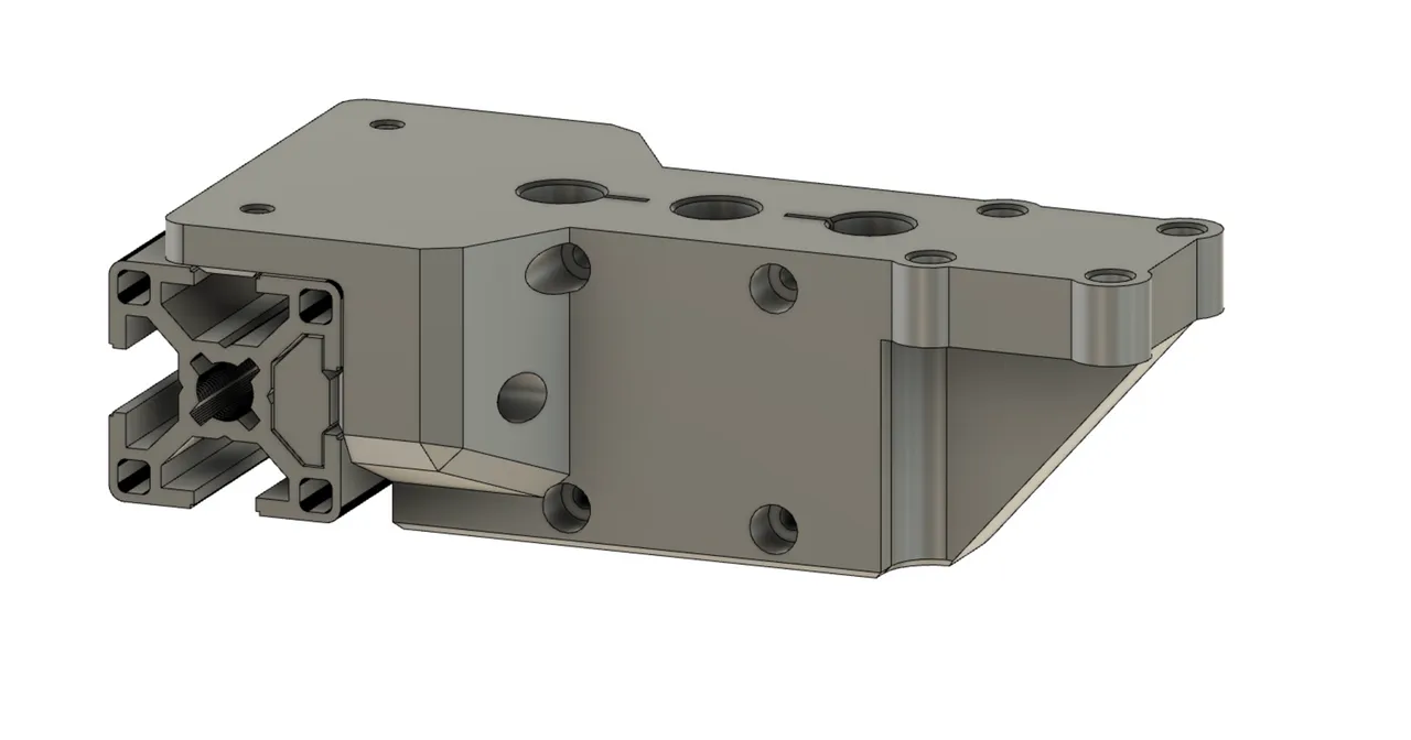 Prusa Mini Z Axis Bottom redesign by Tom Wilkie | Download Prusa Mini Z Axis Bottom redesign by Tom Wilkie | Download