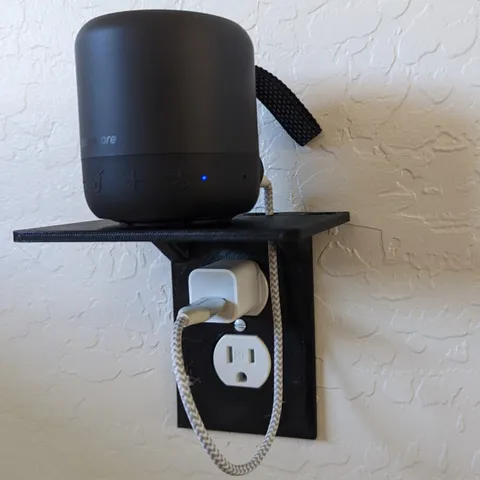 Duplex outlet shelf remix