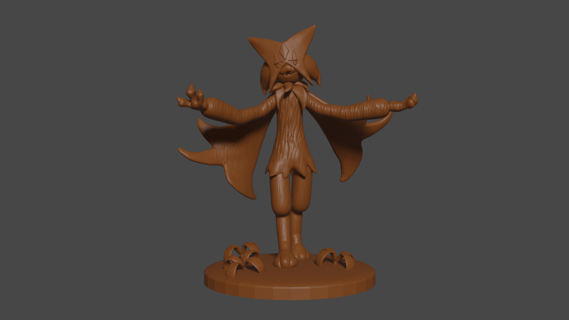 Pokemon inspired, Meowscarada, Tabletop DnD miniature