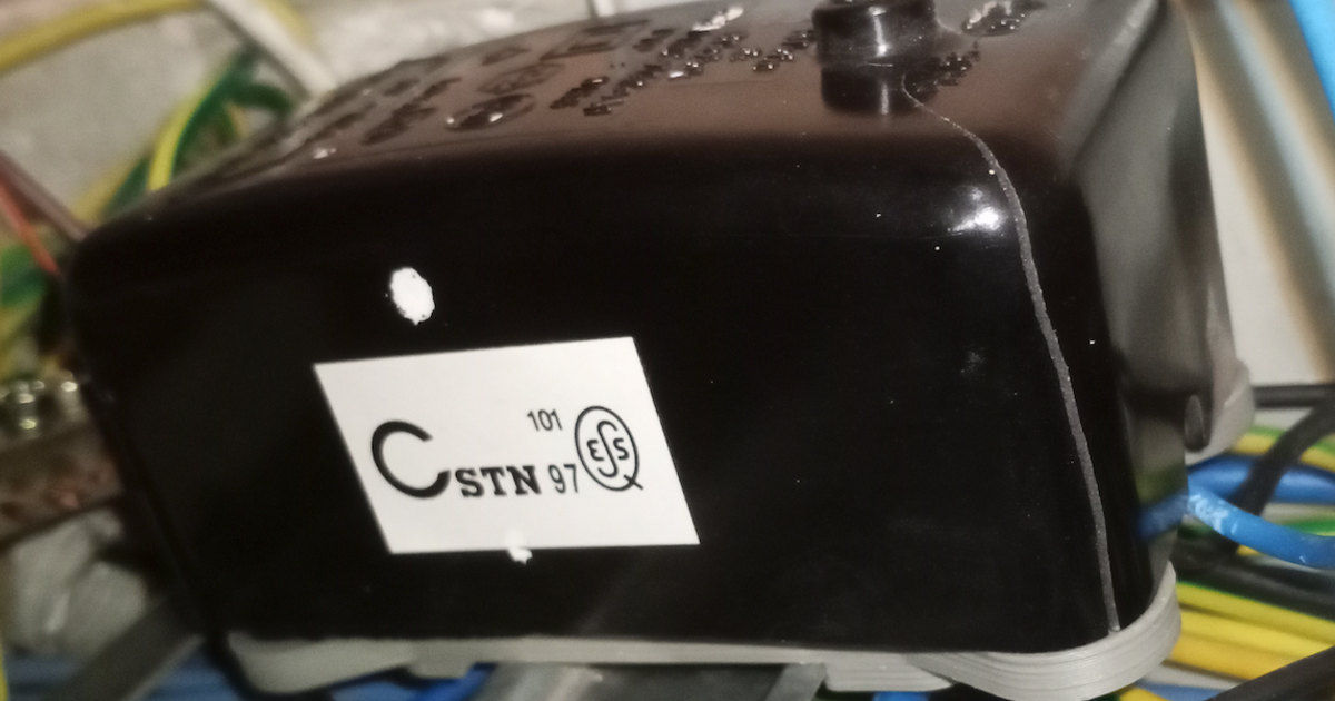 DIN rail mount for doorbell transformer by Petr Download free STL