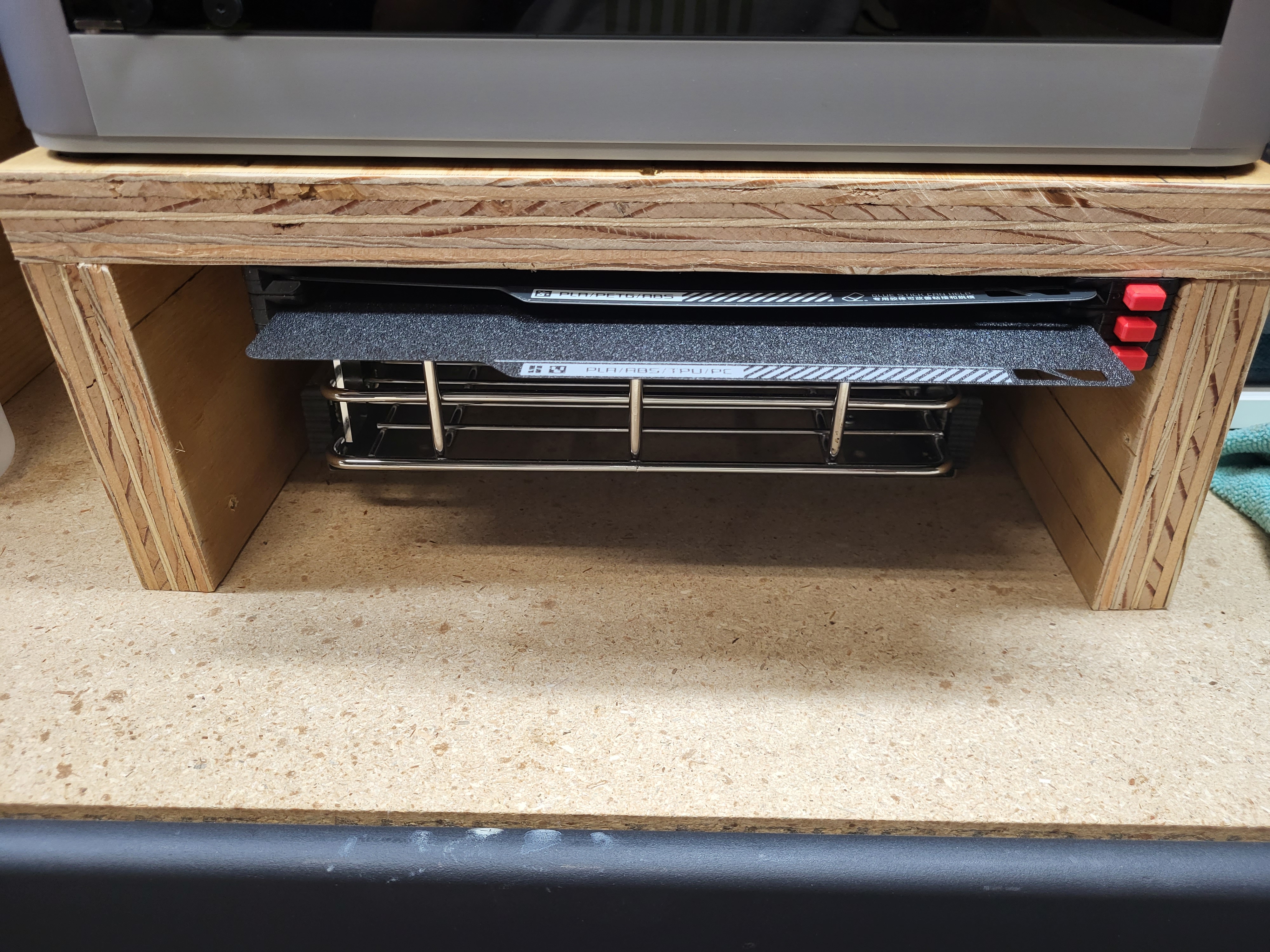 Expandable steel sheet holder for Bambu Lab X1 3D model thumbnail
