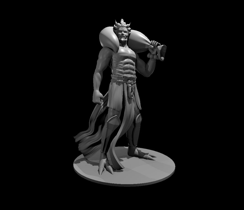 Shinto Gods Fujin and Raijin